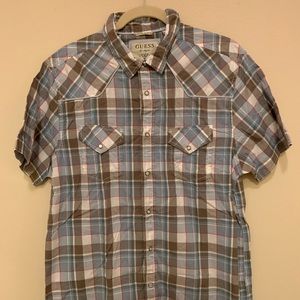 Guess - Casual pearl Snap button down